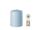 Κερί κορμός γαλάζιο ματ,7x8cm