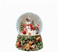 Snowball δ.15cm,μουσική,χρμ.φως,19.5cm