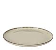 Πιάτο πορσελάνης φαγητού 27x2,5cm,μπεζ χρ.
