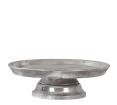 Cake stand αντ.ασημί, 25x8.5cm