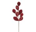 Magnolia leaf spray Burgundy,80cm