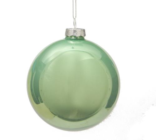 Glass Ball Pearl Green,D.8cm