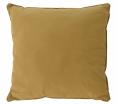 Μαξιλάρι polyester με ρέλι 45x45cm,ώχρα