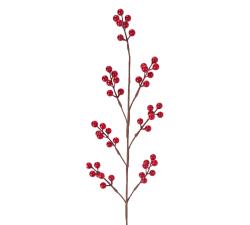 Κλαδί κόκκινα berries 75cm