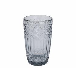 Ποτήρι νερoύ 380ml vintage grey,8x13cm