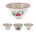 Μπολ stoneware 14x8cm (500ml) 4 χριστ/κα σχ.