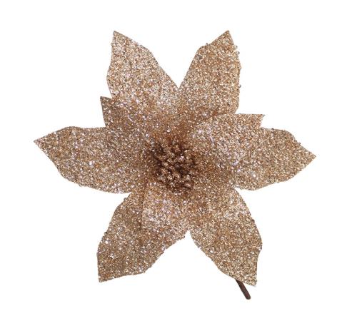 Αλεξανδρινό "Lux" ροζ/χρυσό στρας 45cm