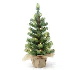 Έλατο (pe&pvc) 2 tone green 60cm & 30led