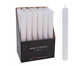 Κερί Βιέννης 20cm,σε display 24τεμ.λευκό χρ.