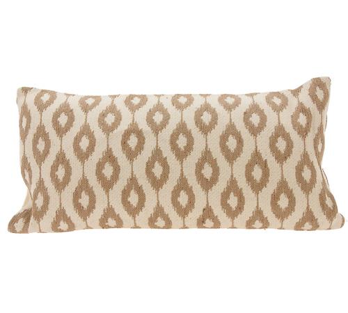 Μαξιλαρι γιούτα/cotton 60x30cm με φερμουάρ