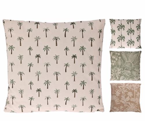 Μαξιλάρι αδιάβροχο με φοίνικες 4σχ.,45x45cm