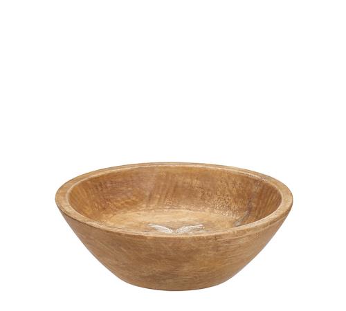 Μπολ mango με λευκό φοίνικα 19.5cm