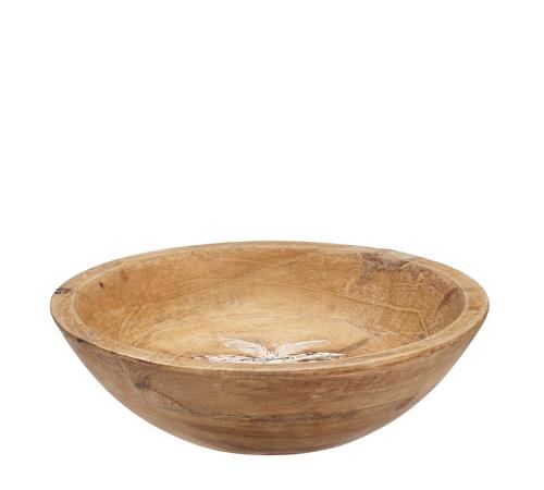 Μπολ mango με λευκό φοίνικα 23cm