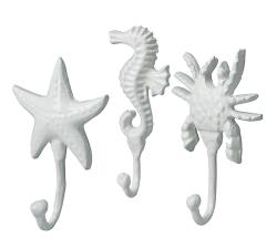 Γάντζος αλουμινίου σε 3 θαλασσινά σχ.λευκο χρ.