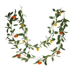 Γιρλαντα με λεμόνια και μανταρίνια 180cm