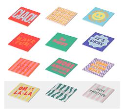 Κεραμικό σουβέρ σε 12 πολύχρωμα σχ., 9cm