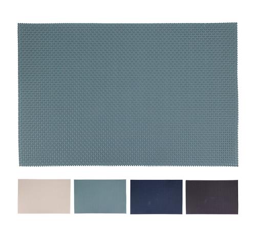 Συνθετικό σουπλά, ψαθωτό σχέδιο 4 χρ.,45x30cm