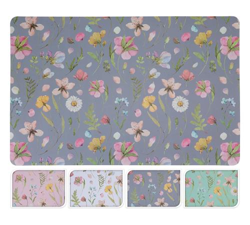 Συνθετικό σουπλά με αγριολούλουδα (4χρ.) 44x29cm