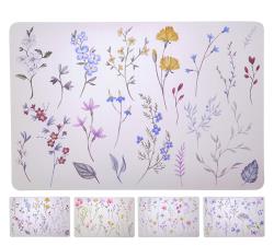 Συνθετικό σουπλά με αγριολούλουδα (4χρ.) 44x29cm