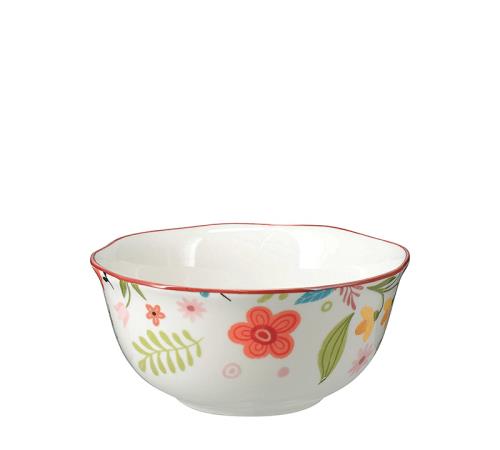 Μπολ 500ml σχ.flower,ακανόνιστο χείλος