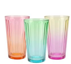 Ποτήρι νερού/χυμού πολύχρωμο 470ml