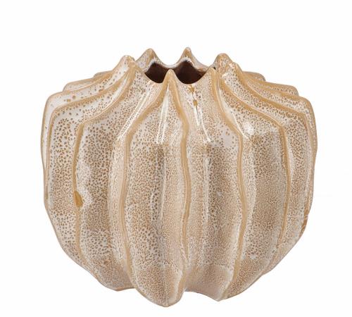 Κεραμικό βάζο SAND μπεζ, 30x25cm