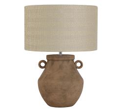 Επιτραπέζιο φωτιστικό με κεραμική βάση,Υ48.5cm