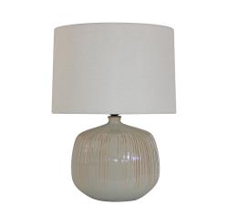 Επιτραπέζιο φωτιστικό με κεραμική βάση,Υ51.5cm