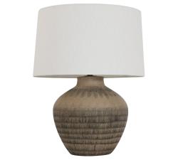 Επιτραπέζιο φωτιστικό με κεραμική βάση,Υ55.5cm