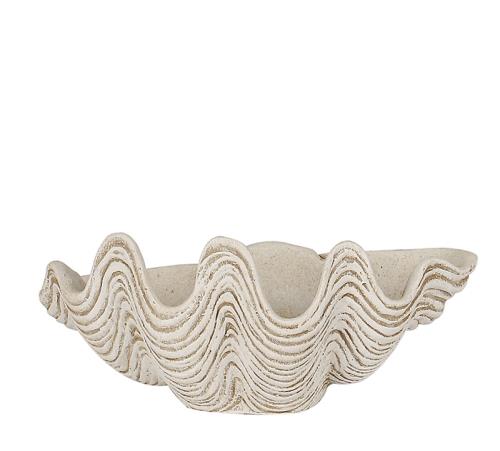 Διακοσμητικό μπολ σε σχήμα κοχυλιού 38cm