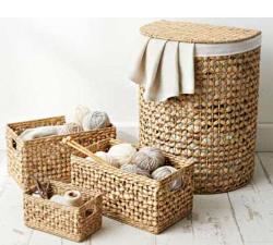 Σ/4 στρογγ.απλυτοθήκη & 3 καλάθια υάκινθου χρ.