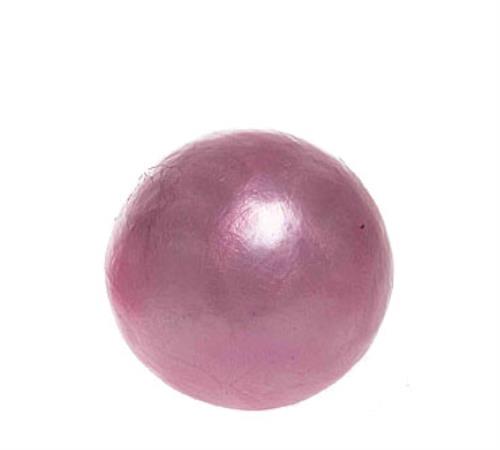 Διακοσμητική Μπάλα από Φίλντισι 10cm, περλέ ροζ