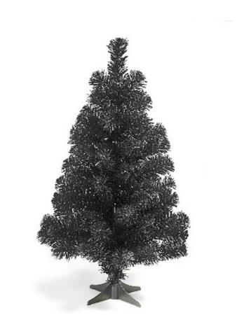 Χριστουγεννιάτικο επιτραπέζιο Δέντρο Βινυλ Μαύρο 