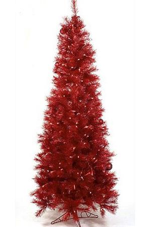 Χριστουγεννιάτικο Δέντρο Πευκοβελόνα Βυσσινί 230cm