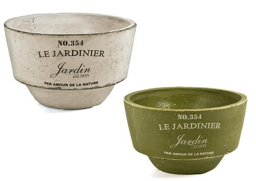 Μπολ "Le Jardinier" (Εκρού/ Λαδί) 