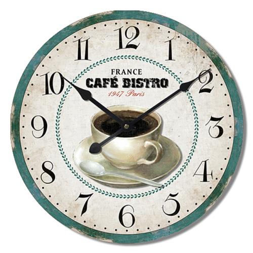 Ρολόι Τοίχου "Cafe Bistro" 60cm