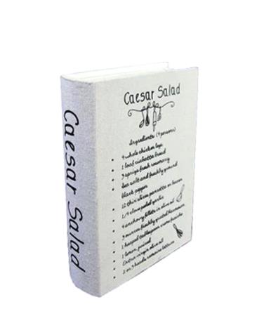 Κουτί Βιβλίο με  Συνταγή "Ceasar Salad" 