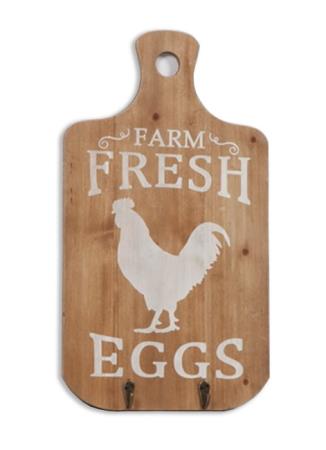 Διακοσμητική βάση κοπής με  print "Fresh Eggs" 