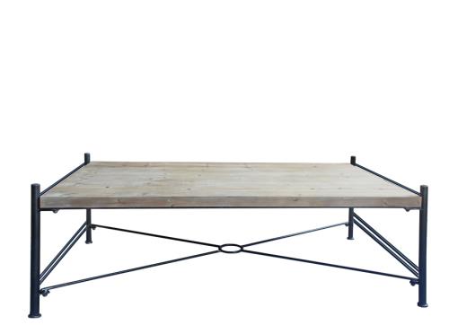Coffee table μεταλλικός σκελετός 120Χ70cm