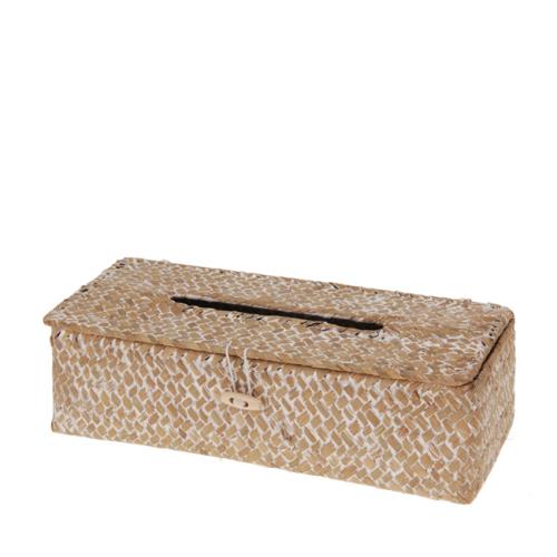 Κουτί για χαρτομάντηλα απο Seagrass 27x12cm