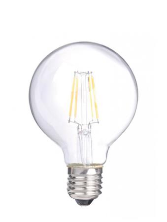 Λάμπα Edison LED οικονομίας A', Dimmable,Θερμό,E27/6W