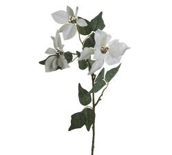Αλεξανδρινό 3πλο λουλούδι λευκό με πάγο