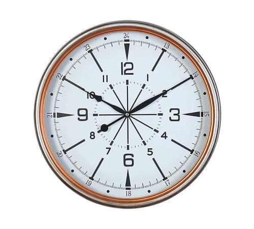 Ρολόι Τοίχου "Compass",Μπρονζέ, 40cm