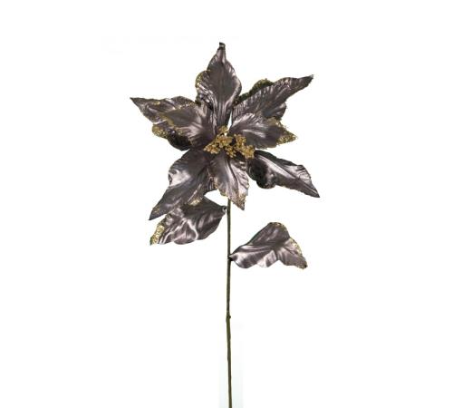 Αλεξανδρινό λουλούδι με 2 φύλλα, μολυβί χρ.