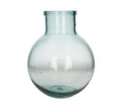 Στρογγυλό βάζο από ανακυκλωμένο γυαλί 29cm