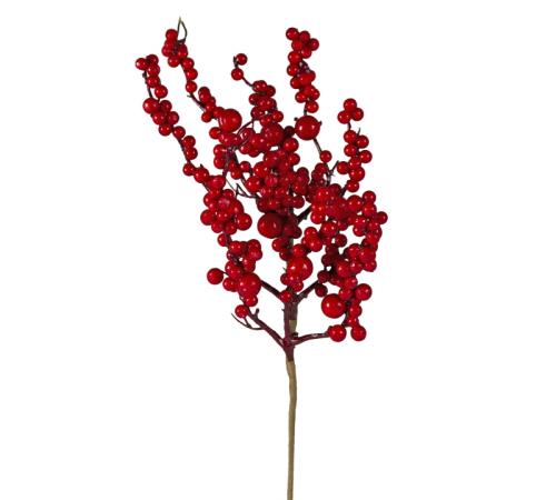 Κλαδί κόκκινα berries 45cm