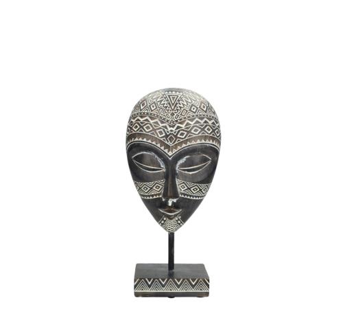 Διακοσμητική μάσκα Africa σε stand,28.5cm