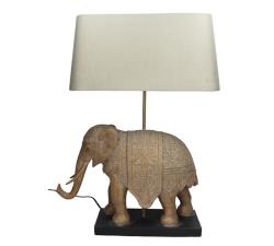 Επιτραπέζια λάμπα με  ελέφαντα,55cm