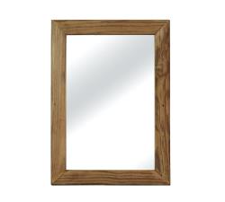 Καθρέπτης παραλ/μος,κορνίζα απο ξύλινο κορμό, 50x70cm
