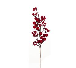 Κλαδί μεγάλα κόκκινα berry,60cm